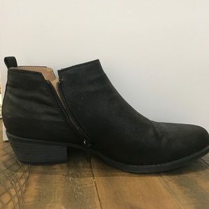 Black Booties Size 8.5